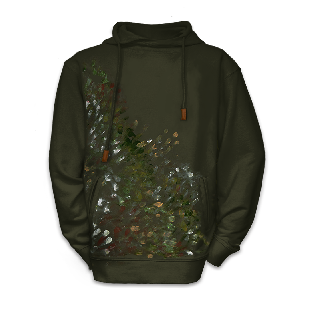 Sudadera unisex de cuello alto con capucha
