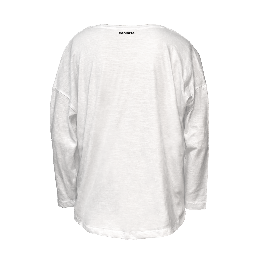 Camiseta mujer oversize manga francesa - Imagen 2