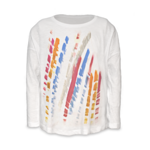 Camiseta mujer oversize manga francesa
